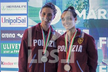 2019-05-25 - seconde classificate specialit.. Duo Libero Piccoli e Zunino - CAMPIONATO ITALIANO ASSOLUTO (DAY 2) - SYNCRO - SWIMMING